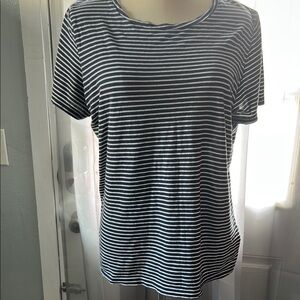 Old Navy Black Fitted Short Sleeve T-Shirt